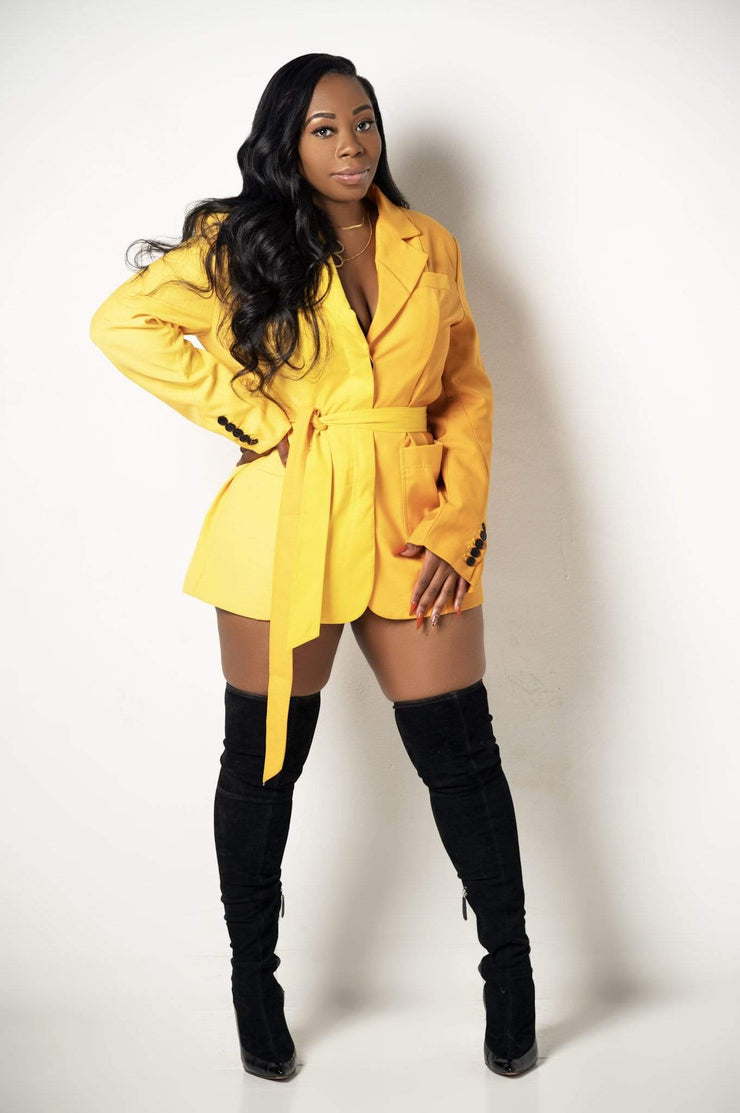 Amber | Colorblock Blazer