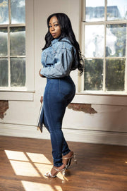 Coats & Jackets Ashby | Crop Denim Jacket
