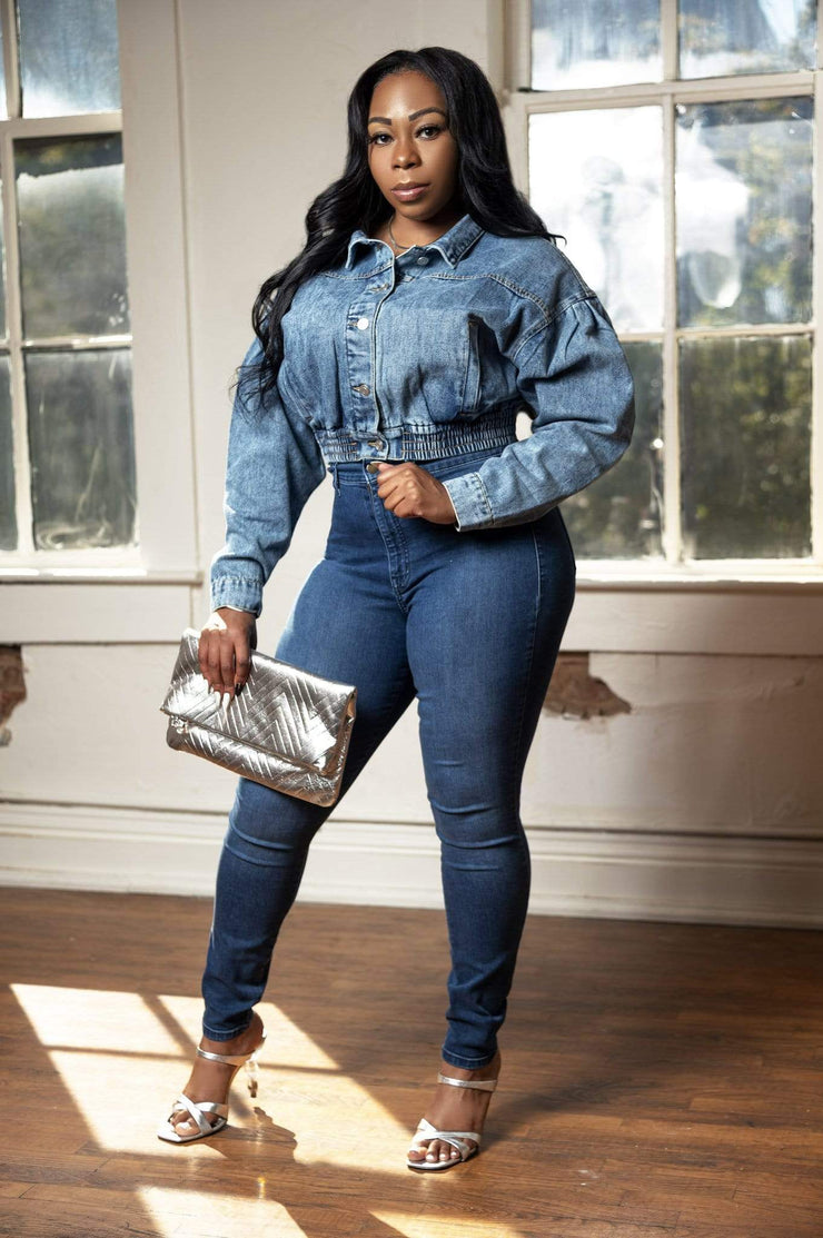 Coats & Jackets Ashby | Crop Denim Jacket