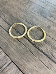 Earrings Chloe | Abstract Hoop Earrings