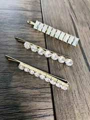 Hair Pin Radiant | Jeweled Hairpin Set