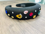 Headband Diana | Embellished Padded Headband