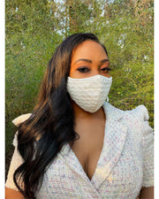 Mask The Fiancee' | Embellished Beaded Face Mask