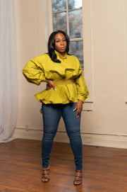 Shirts & Tops Fit & Flare | Ruffle Blouse