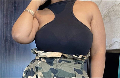 Tops Onyx | Racerback Bodysuit